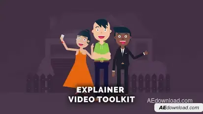 Character Maker - Explainer Video Toolkit 2 Video Displays template preview