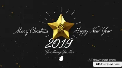 Christmas Cards | Pack Video Displays template preview