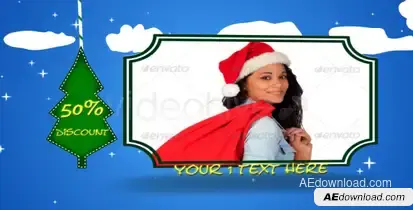 Christmas Deals Video Displays template preview