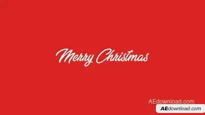 Christmas Intro Video Displays template preview