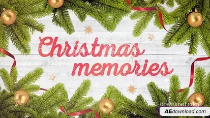 Christmas Memories – Videohive Video Displays template preview