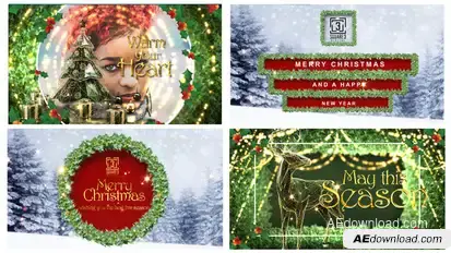 Christmas Pack Video Displays template preview