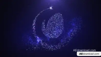 Christmas Star Logo II | After Effects Template Video Displays template preview