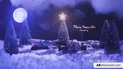 Christmas Tale Video Displays template preview