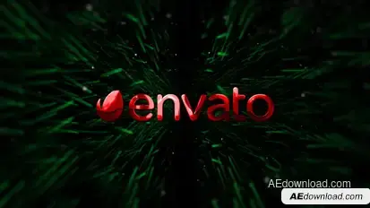 Christmas Tree Logo Video Displays template preview