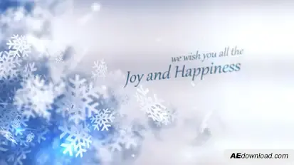 Christmas Winter Rapsody Video Displays template preview