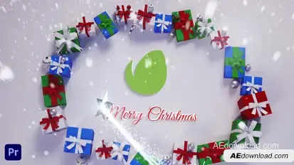 Christmas Wish | For Premiere Pro Video Displays template preview