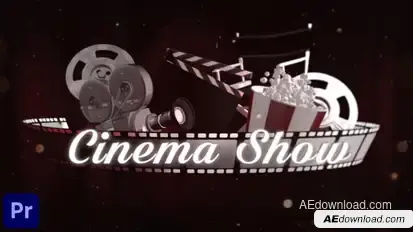 Cinema Movie Awards | Film Broadcast Packages Premiere Pro template preview