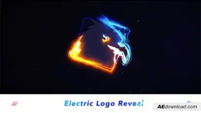 Cinematic Logo Reveal Video Displays template preview