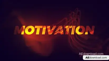 Cinematic Particles Trailer Video Displays template preview