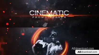Cinematic Promo Teaser Video Displays template preview