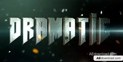 Cinematic Title 2 Video Displays template preview
