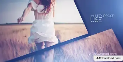Classic Intro Video Displays template preview