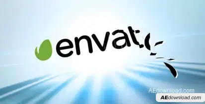 Clean Elegant Logo Video Displays template preview
