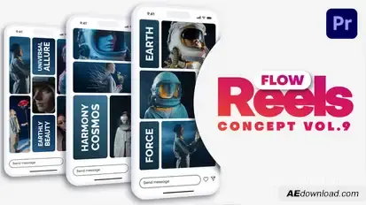 Clean Instagram Reels - Vol. 09 Premiere Pro template preview