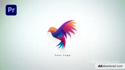 Clean Logo Animation (MOGRT) Premiere Pro template preview