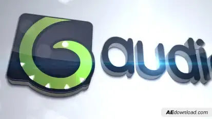 Clean Logo Video Displays template preview