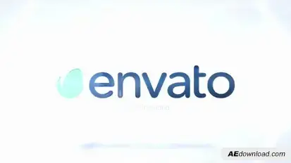 Clean Logo Reveal Video Displays template preview