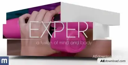 Clean Service Promo Video Displays template preview