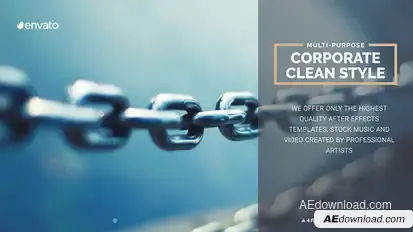 Clean Slideshow Video Displays template preview
