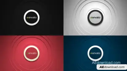 Clean Sound - Logo Reveal Video Displays template preview