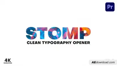 Clean Stomp Opener Video Displays template preview