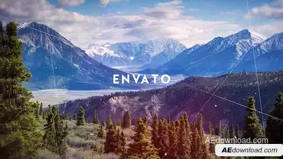Color Slideshow Video Displays template preview
