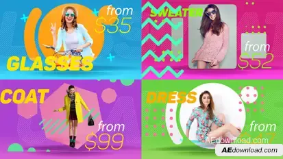 Color Studio Video Displays template preview