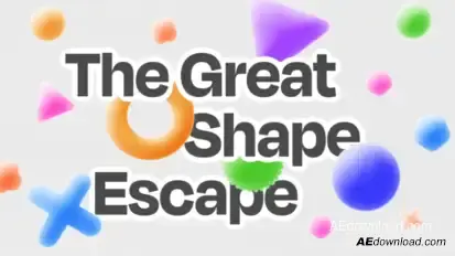 Colorful Typography Intro Openers template preview