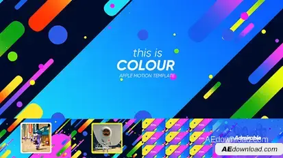 Colour Video Displays template preview
