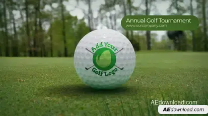 Company Golf V2 Video Displays template preview