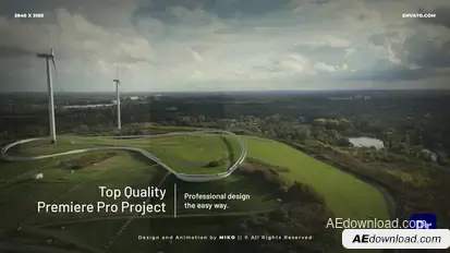 Company Slideshow Premiere Pro template preview