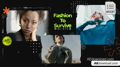 Cool Urban Fashion 4K | MOGRT Premiere Pro template preview