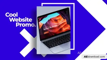 Cool Web Promo Video Displays template preview
