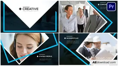Corporate 02 Premiere Pro template preview