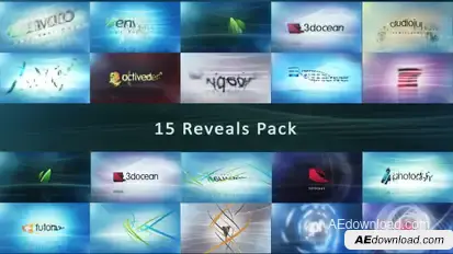 Corporate Logo Pack Video Displays template preview