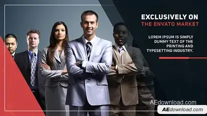 Corporate Promotion Video Video Displays template preview