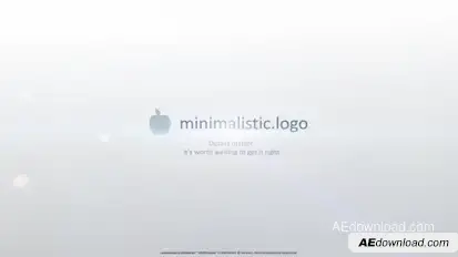 Corporate Slogan Image Logo Reveal  Video Displays template preview