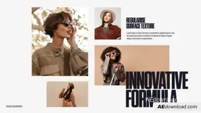 Cosmetic Product Fashion Promo Premiere Pro template preview