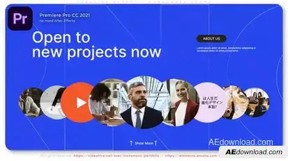 Creative Agency - Corporate Promo Premiere Pro template preview