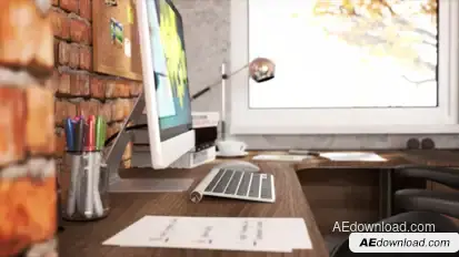 Creative Desk Video Displays template preview