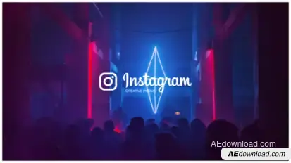 Creative Instagram Promo Video Displays template preview