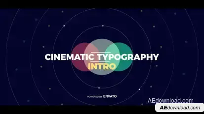 Creative Intro Video Displays template preview