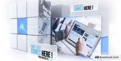 Cube Logic Video Displays template preview