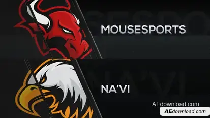 Cybersport CSGO Package Video Displays template preview
