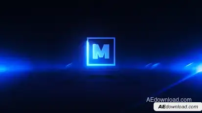 Dark Logo Opener | now also in 4K Video Displays template preview
