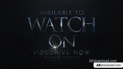 Dark Titles Video Displays template preview