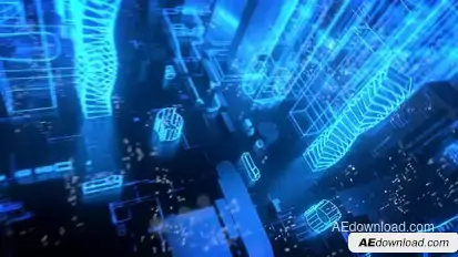 Data City Video Displays template preview