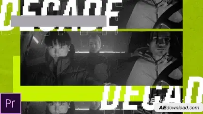 Decade - Quick Urban Intro Premiere Pro template preview