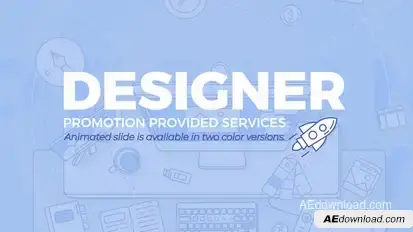 Designer Promo Video Displays template preview